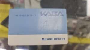 Kaba access card duplicate