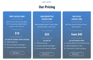 Duplicatecardcom pricing