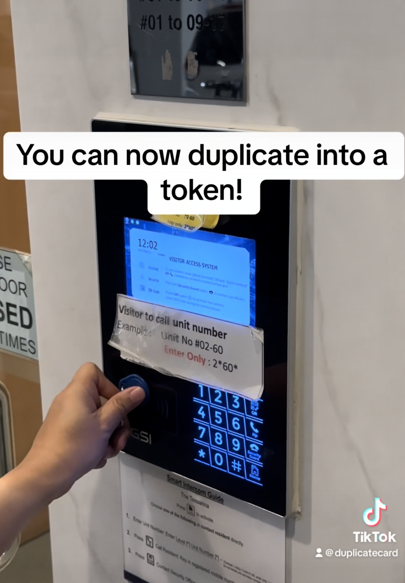 Do you need extra duplicate condo access card in Singapore?